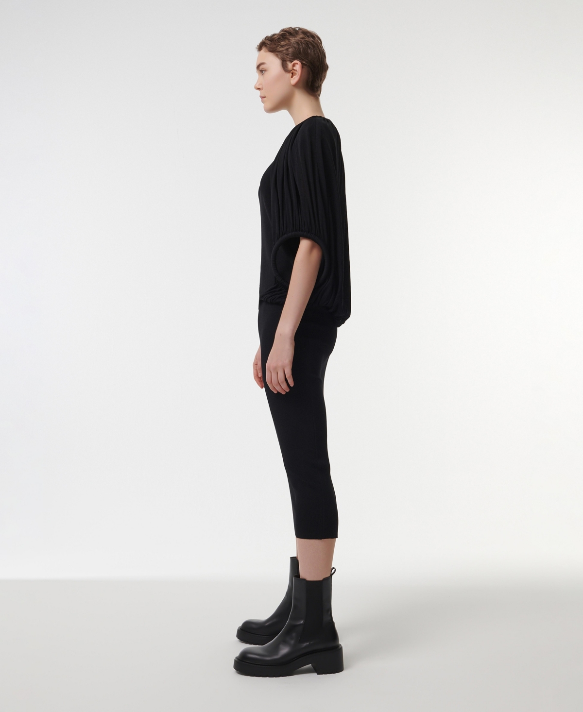 Leem Women's Knitted Pencil Skirt