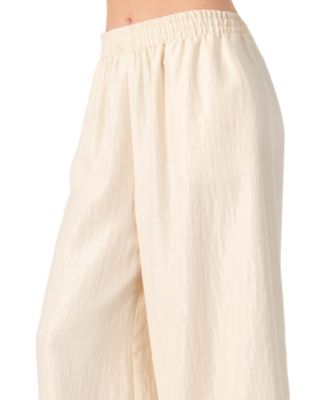 Women's High-Waisted Wide-Leg Trousers