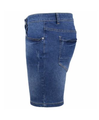 Men's Slim-Fit Stretch Denim Shorts