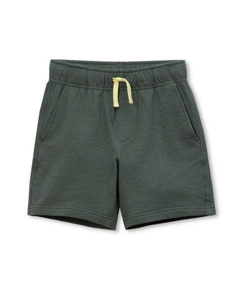 Шорты Lands' End Casual Cotton Pull On для мальчиков, цвет: Тёмный тёмно-зелёный