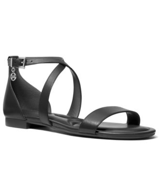 MICHAEL Women's Alexa Flex Buckle Flat Sandals