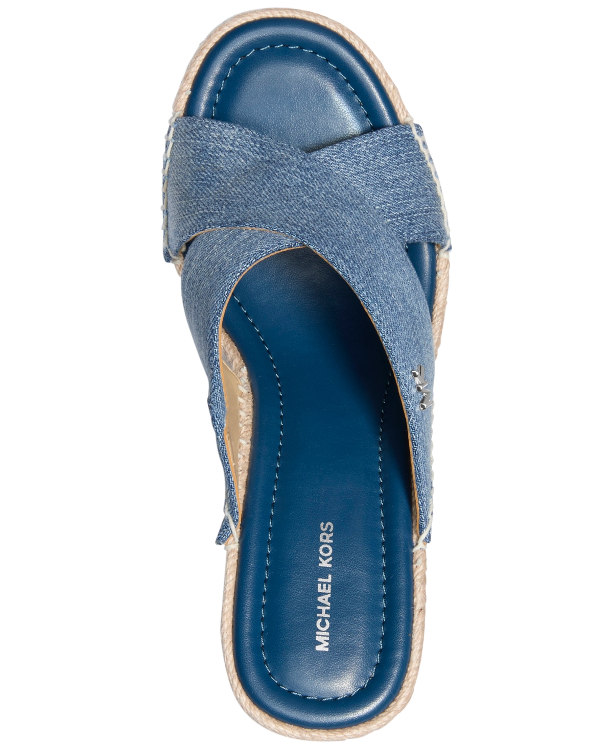 Michael Kors Women's Kenzie Slip- On Wedge Sandals