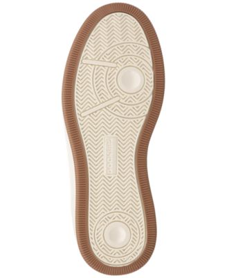 Men's Laser Removable-Insole Lace-Up Casual Sneakers