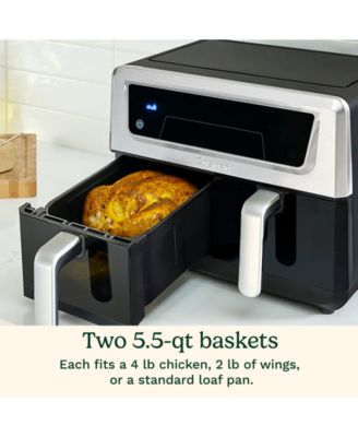11-Quart Dual Zone Basket Air Fryer