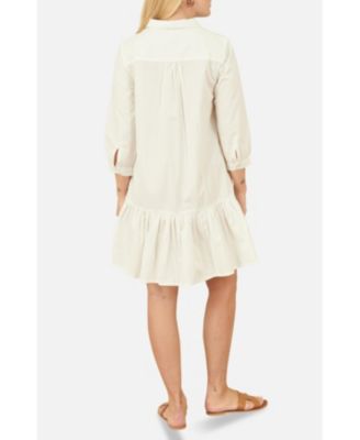 Women's Cotton Flower Tunic Dress