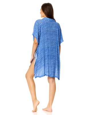 Women's Vacay Button Front Cover-Up Dress