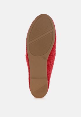 Womens Drairi Horsebit Detail Tweed Loafers