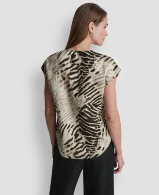 Women's V-Neck Sleeveless Top