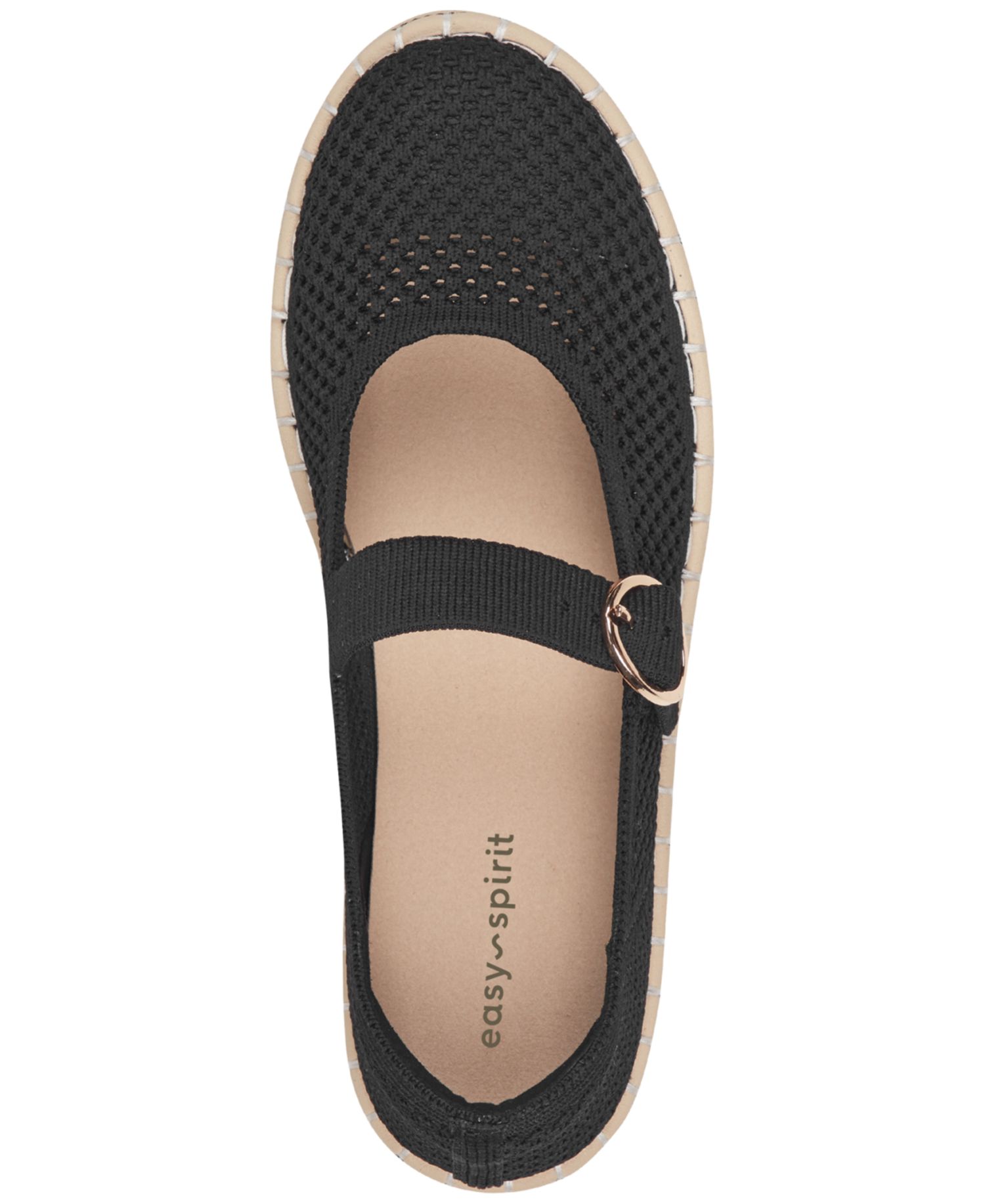 Women's Francene Knit Mary Jane Espadrille Flats