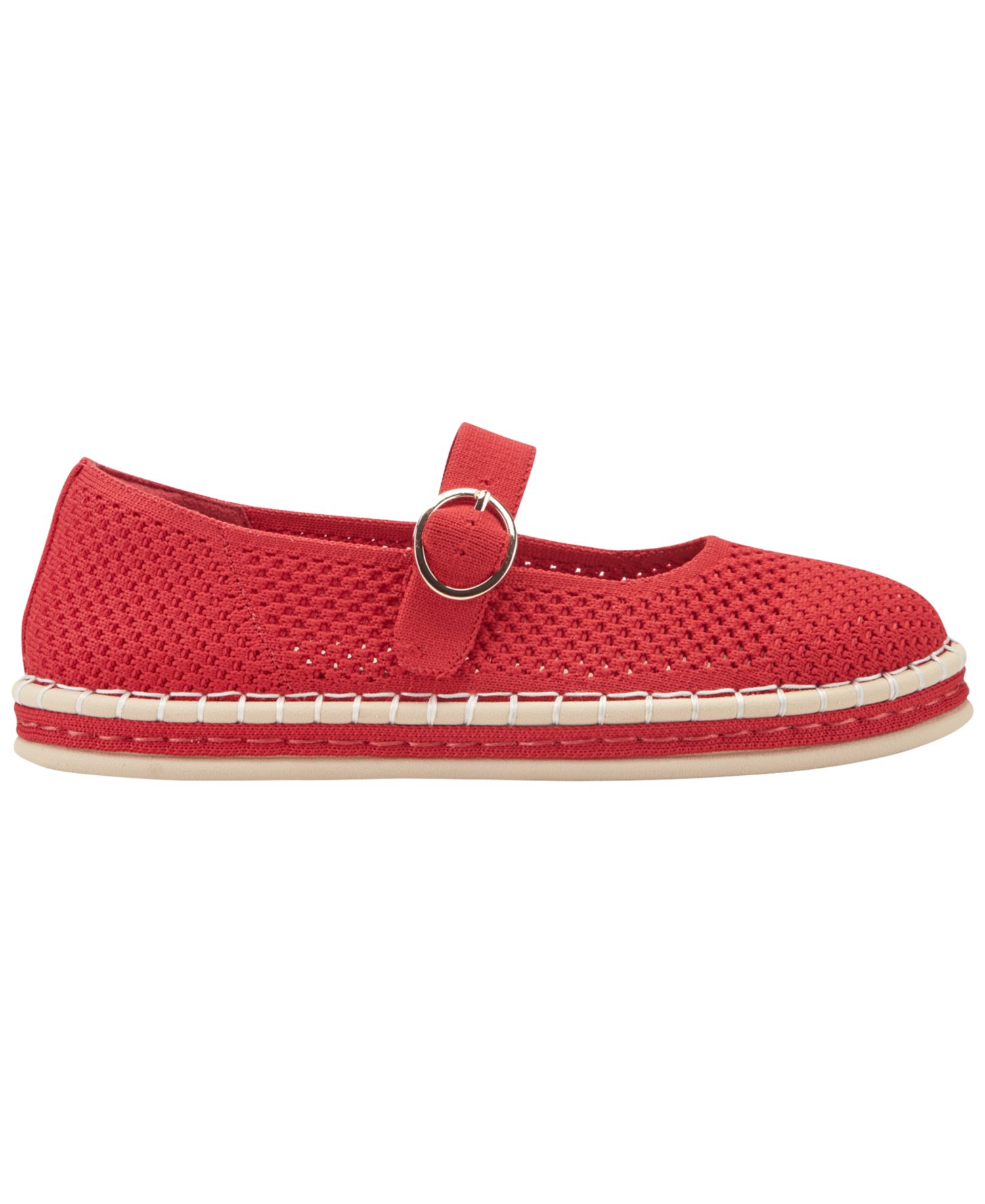 Women's Francene Knit Mary Jane Espadrille Flats