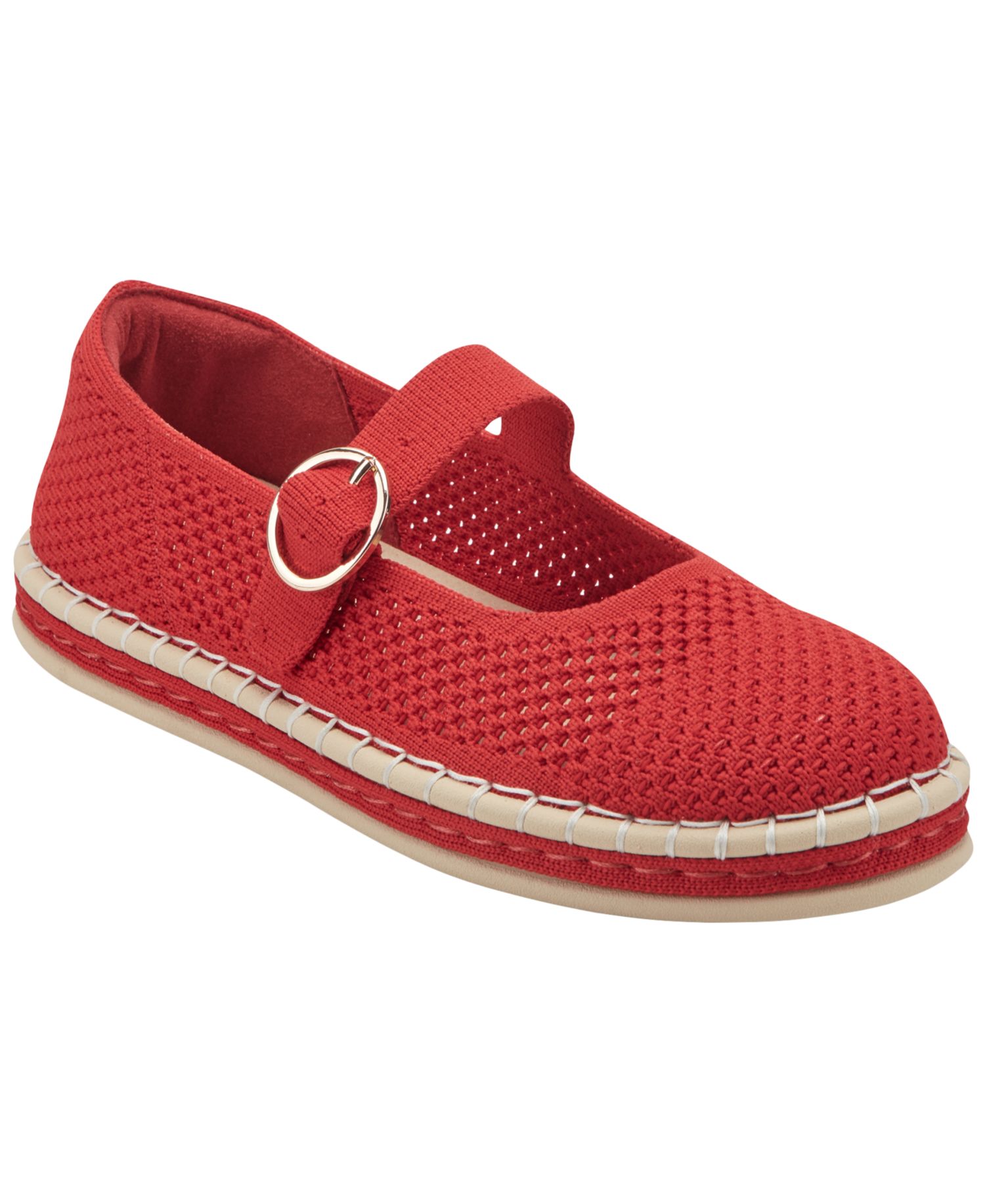 Women's Francene Knit Mary Jane Espadrille Flats