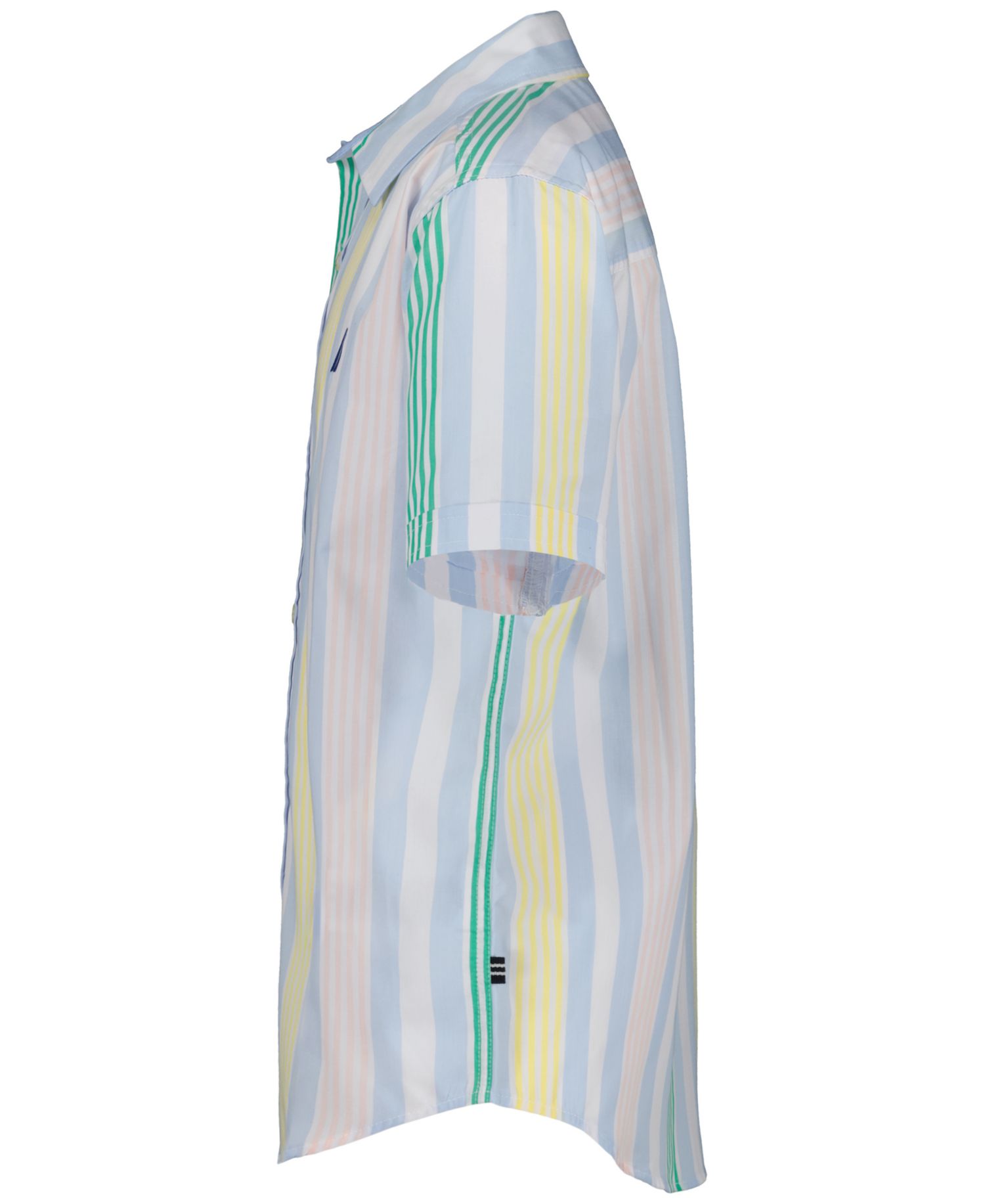 Boys' 8-20 Resort Stripe Short-Sleeve Woven Shirt