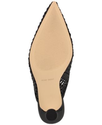Women's Grasso Woven Dress Mules Pumps
