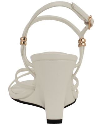 Women's Deklyn Strappy Ornamented Wedge Dress Sandals