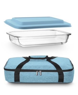 Art & Cook Glass 3-Piece Bake and Take Set - Macy's