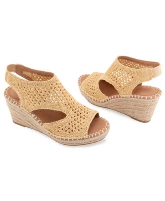 Women's Cody Knit Round Toe Wedge Sandals