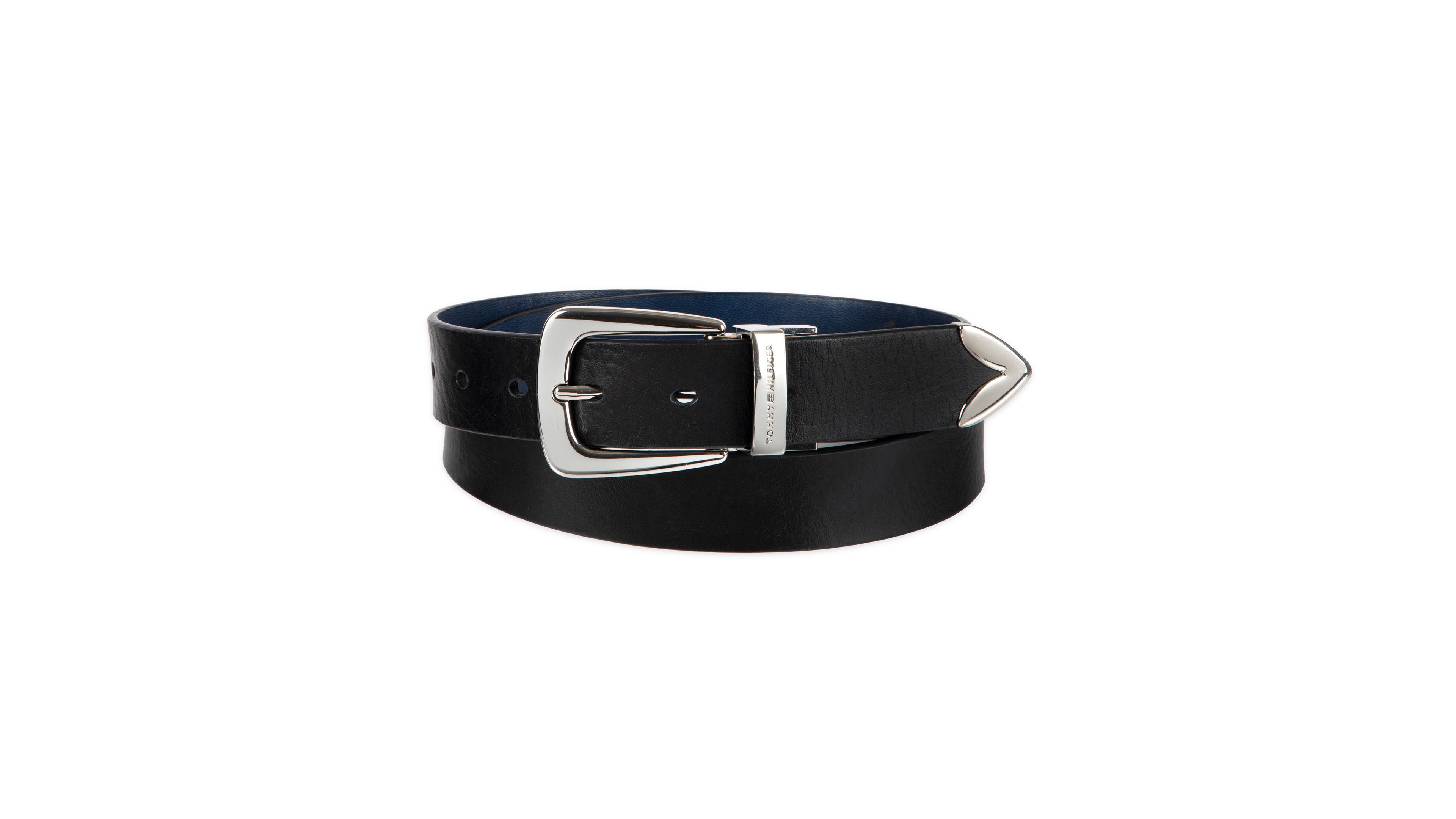 Tommy Hilfiger Women's 2-In-1 Reversible Modern Casual Western Leather Belt