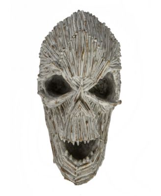 15" Halloween Driftwood Ghost Face