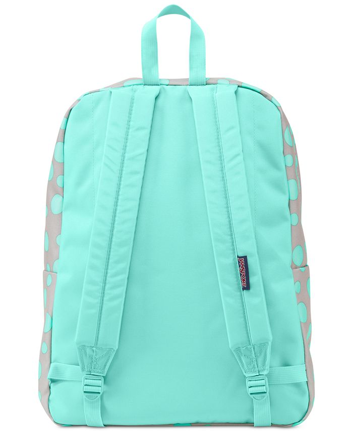 Jansport Superbreak Backpack in Gray Rabbit Sylvia Dot Macy's