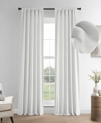French Linen Room Darkening Curtain