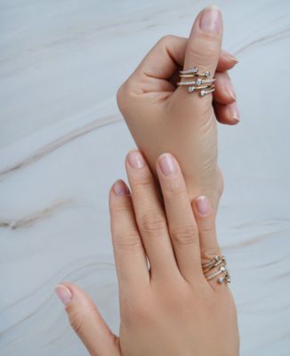 Diamond Bezel Wrap Ring (1/2 ct. t.w.) in 10k Gold