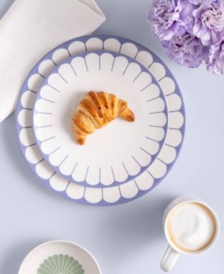 Fleur Abstract Floral Dinner Plate