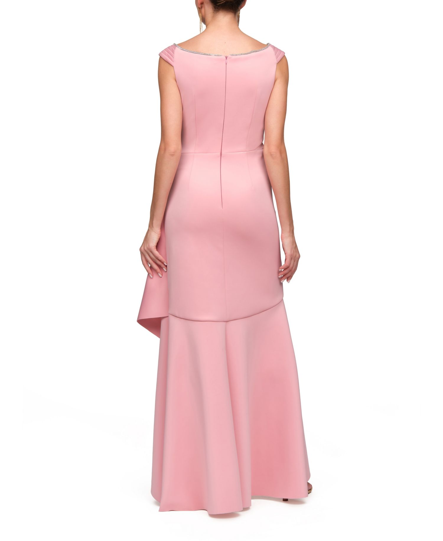 Women's V-Neck Marla High-Low Gown
