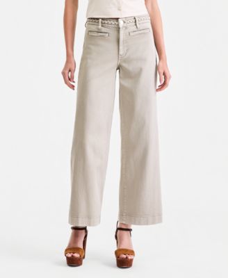 Women's Zoya Braided Crop-Leg Pants