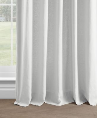 French Linen Room Darkening Curtain