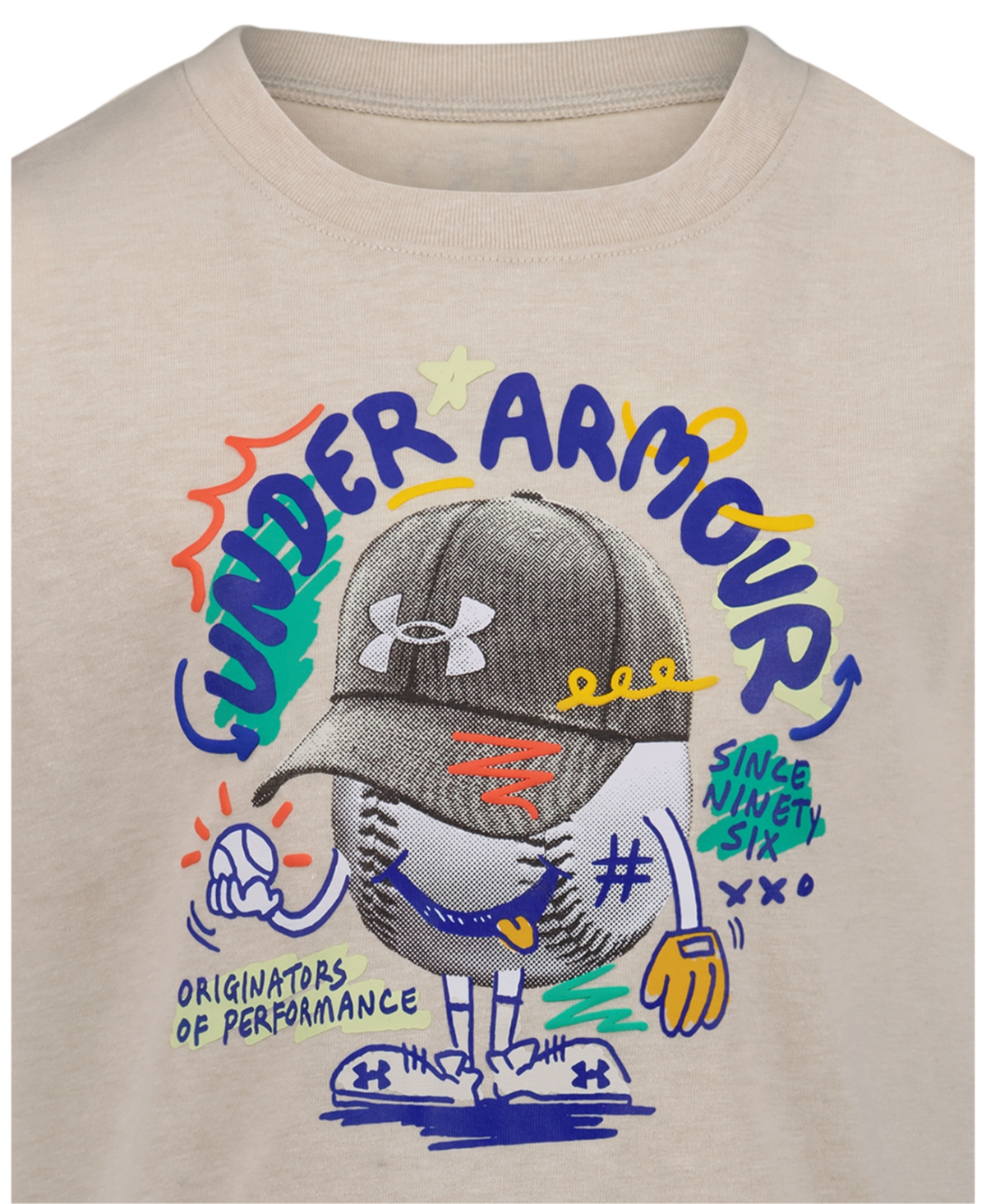 Under Armour Boys' 2T-7 Short-Sleeve Graphic T-Shirt