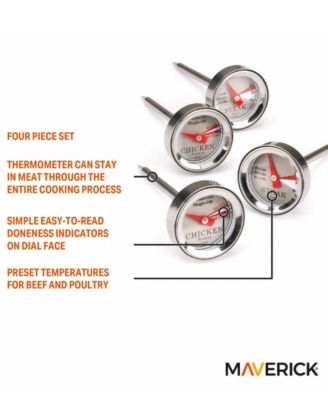 Mini Steak Chicken 4-Pc. Thermometer Set