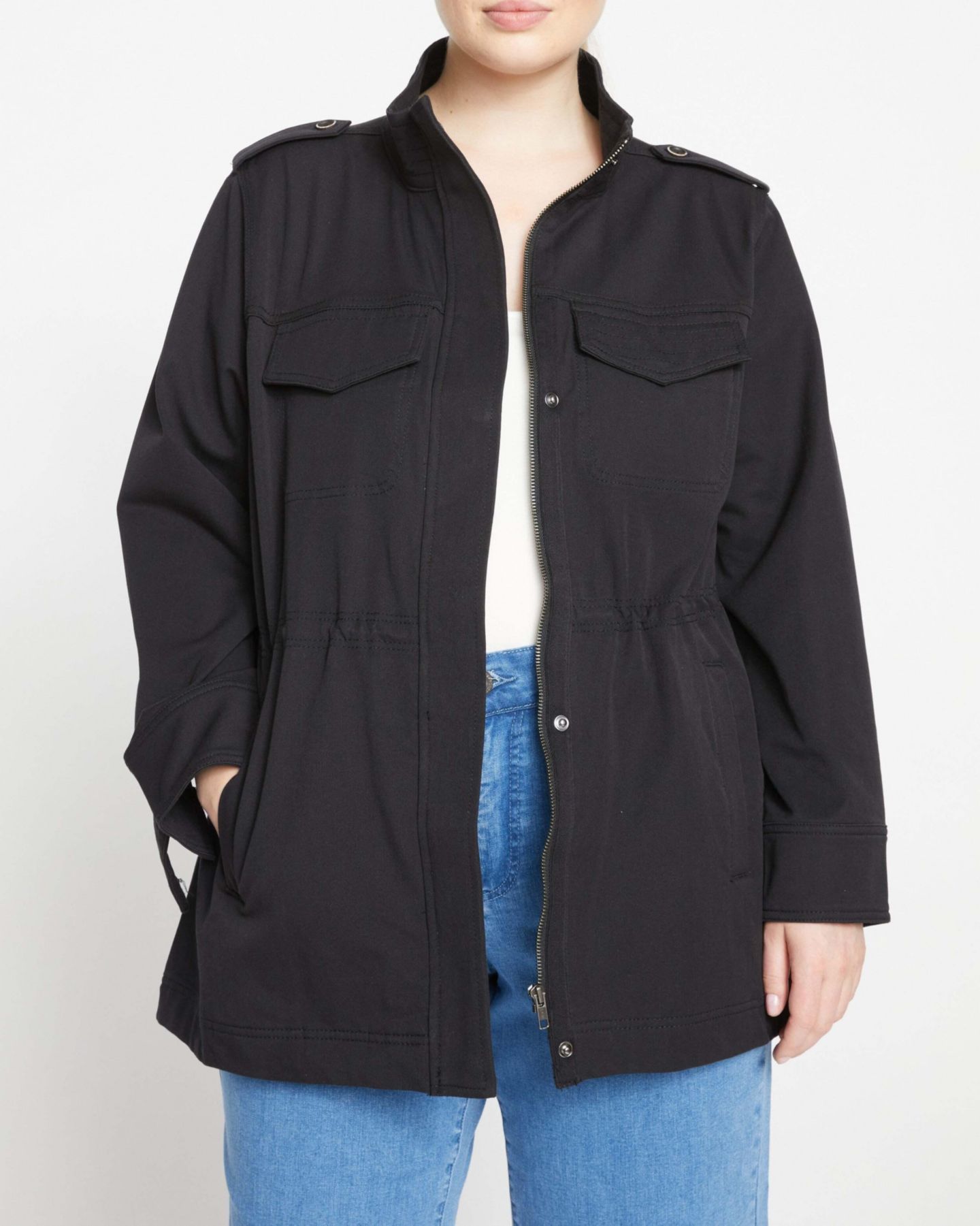 Женская куртка Universal Standard Vineyard Stretch Cotton Twill — фото 1