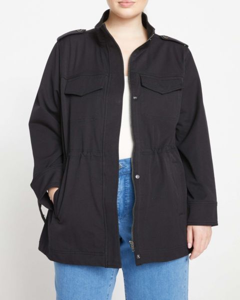 Женские куртки Universal Standard Women's Vineyard Stretch Cotton Twill Jacket