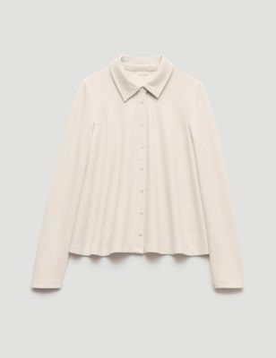 Women's Button A-Line Polo Top