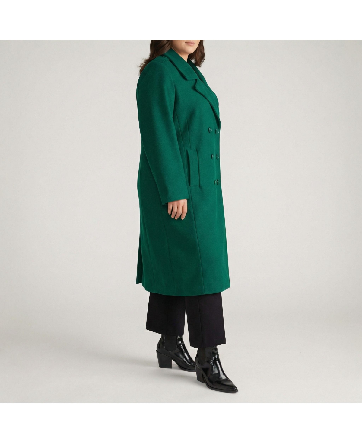Universal Standard Plus Callaghan Wool Coat