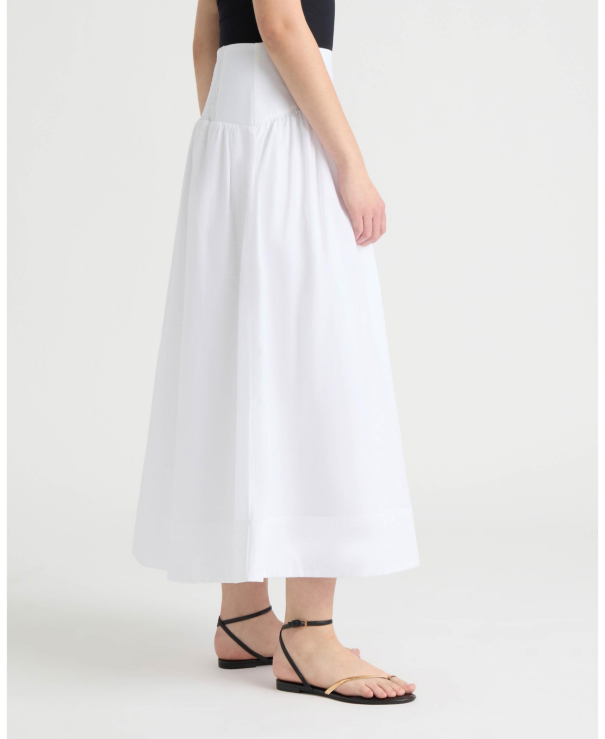 Nvlt Women's Maxi Skirt With Yoke
