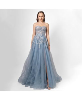 Women's Emmy Strapless Ball Gown