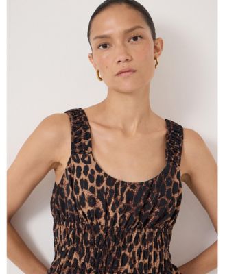 Women's Air Flow Gathered Straps Top