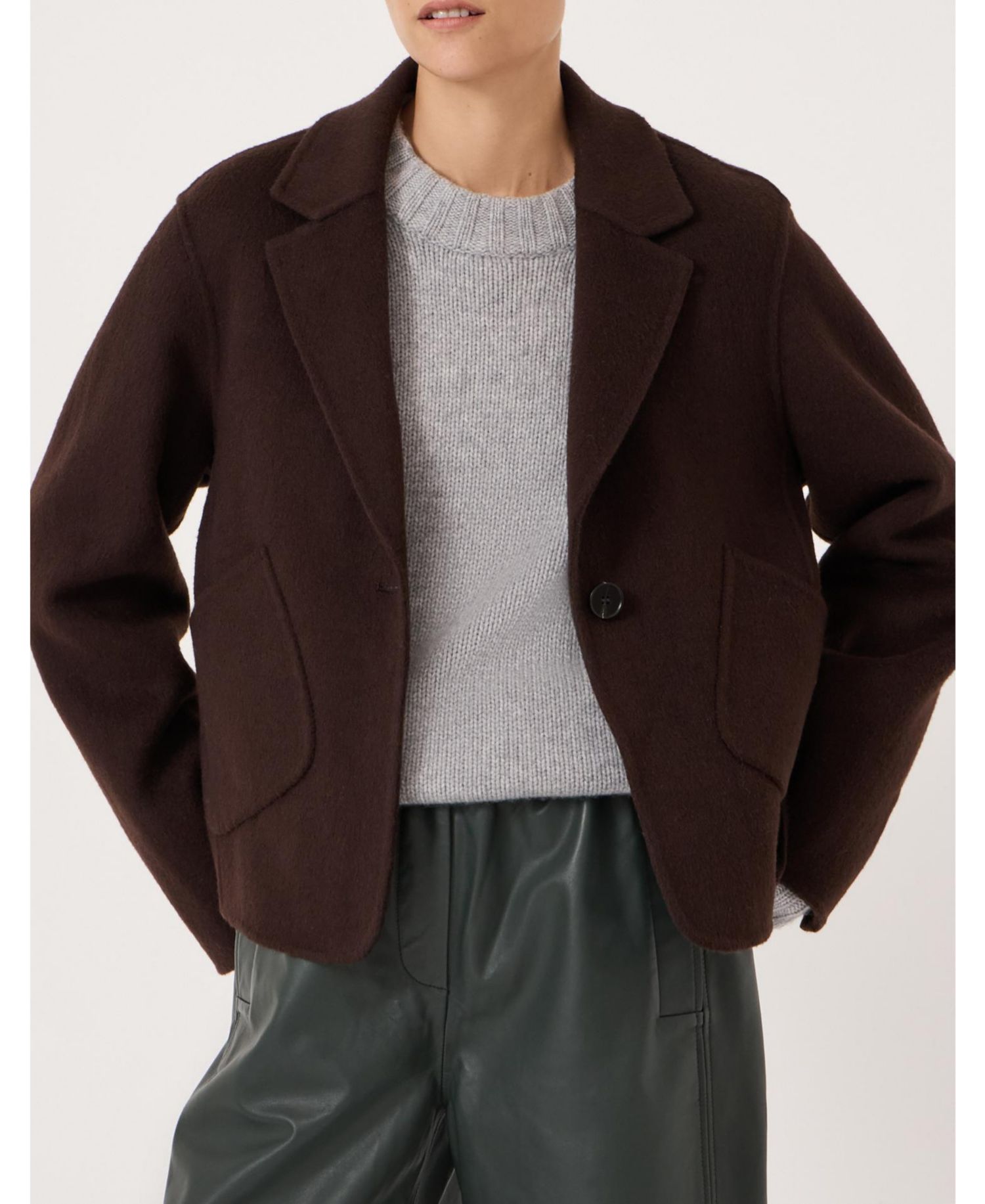 Women's Mina Pure Wool Double Faced Blazer