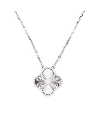 Vintage Alhambra Pendant Necklace