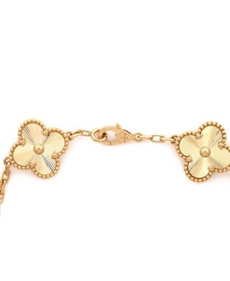 Vintage Alhambra 5 Motifs Bracelet
