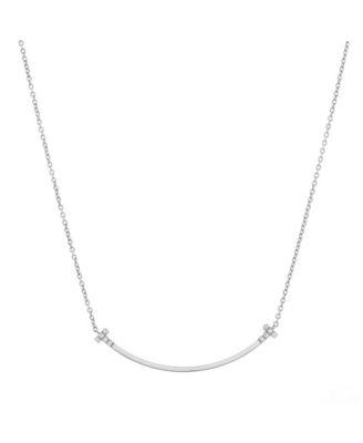 T Smile Pendant Necklace