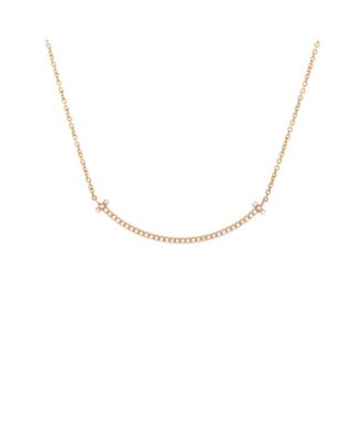 T Smile Pendant Necklace