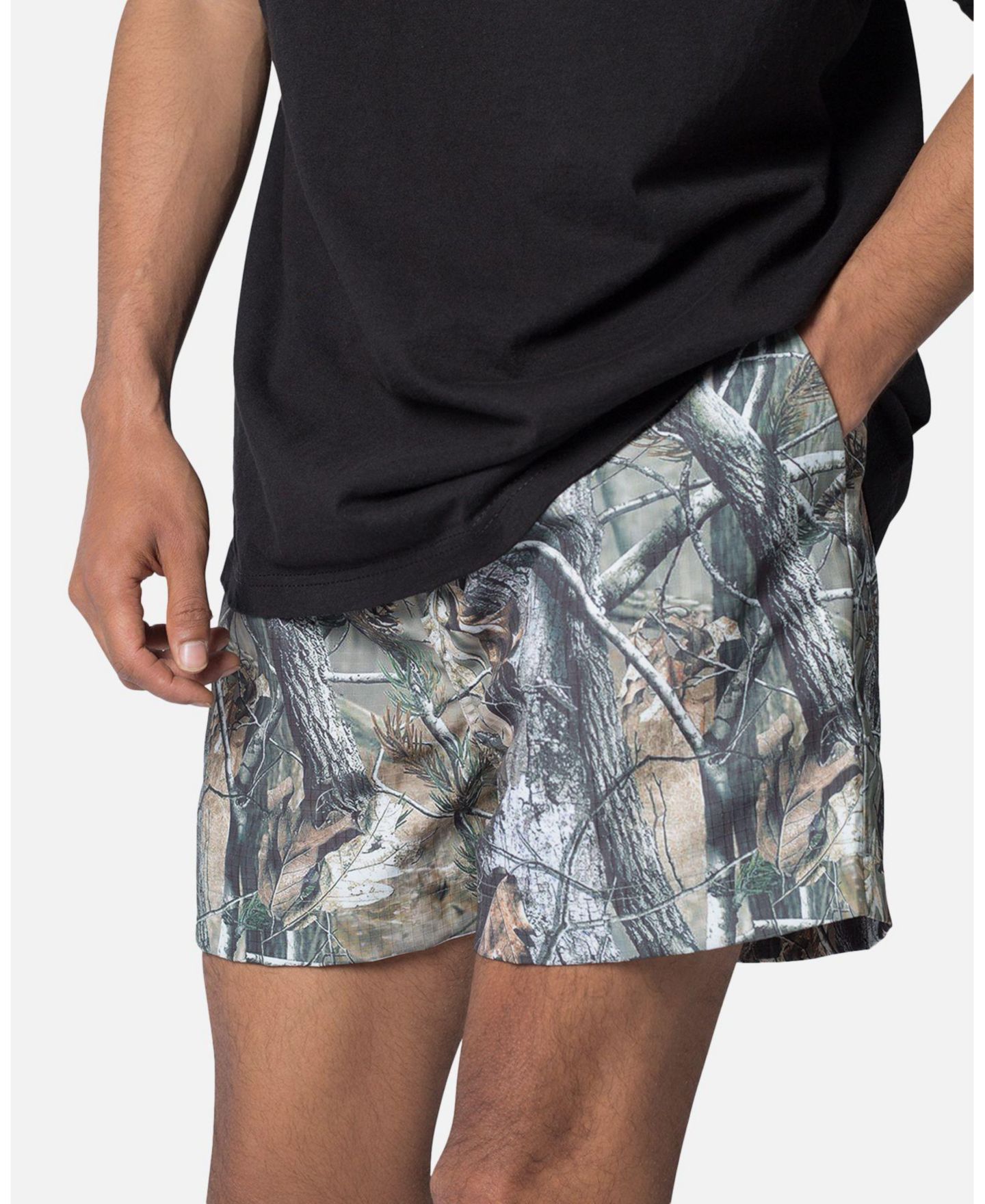 Мужские шорты mnml Big & Tall Summer Shorts - Branch Camo — фото 6