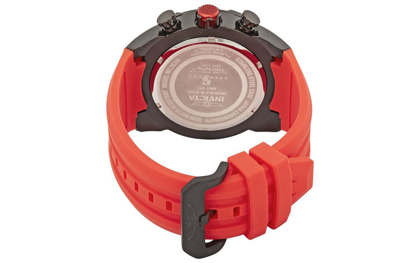 Мужские часы Invicta 26310 Speedway Quartz Multifunction Dial, цвет: Красный — фото 3