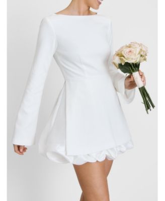 Women's Isla Split Sleeve Bubble Hem Mini Dress