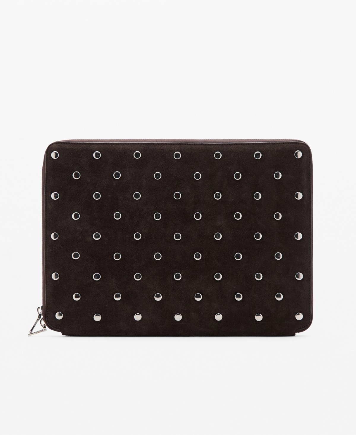 Mango Women's Studded Leather Laptop Case