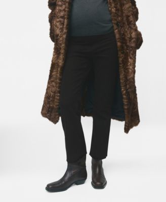 Women's Maternity Flared Cropped Jeans