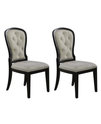 Liberty Furniture Industies, INC Uph Tufted Back Side Chair Set of 2