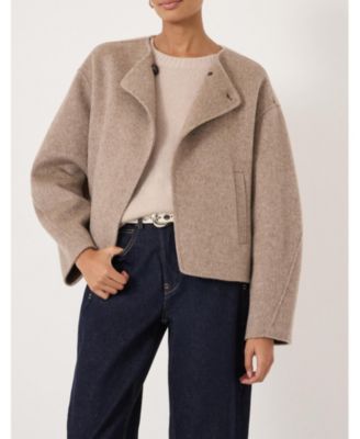 Women's Linnie Double Faced Collarless Jacket